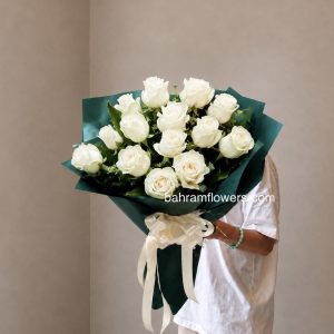 دسته گل رز ۲۰ عددی