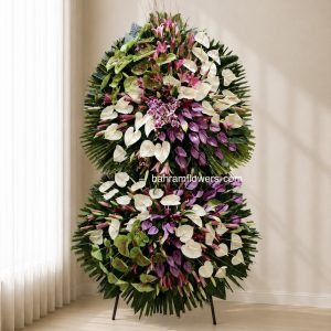 سه پايه دوطبقه رنگی